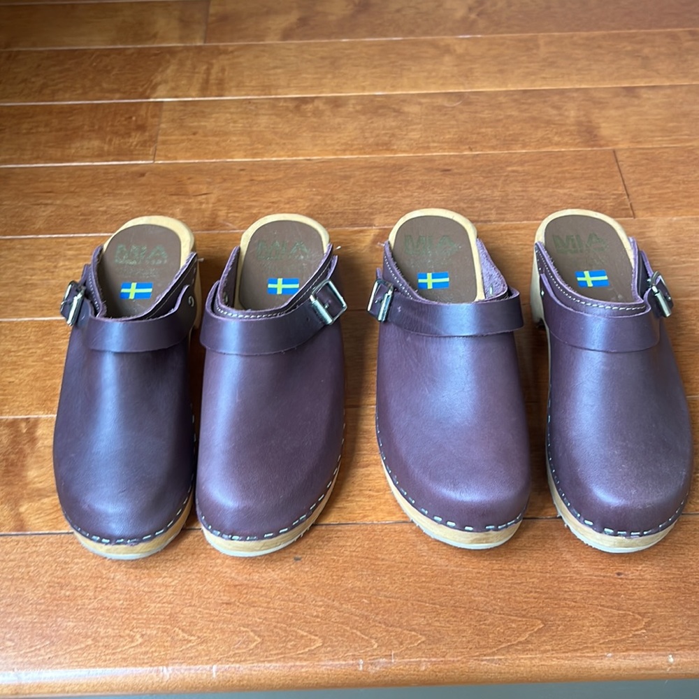 NWOT Mia Alma Made In Sweden Women's Clog Shoes Size 36 - Picture 8 of 10